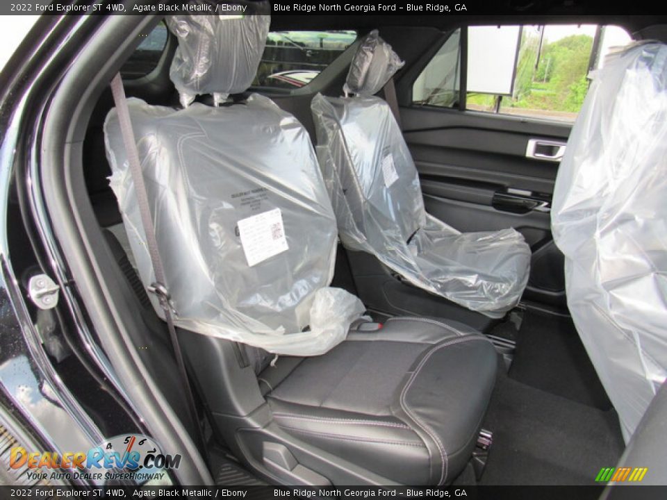 Rear Seat of 2022 Ford Explorer ST 4WD Photo #13