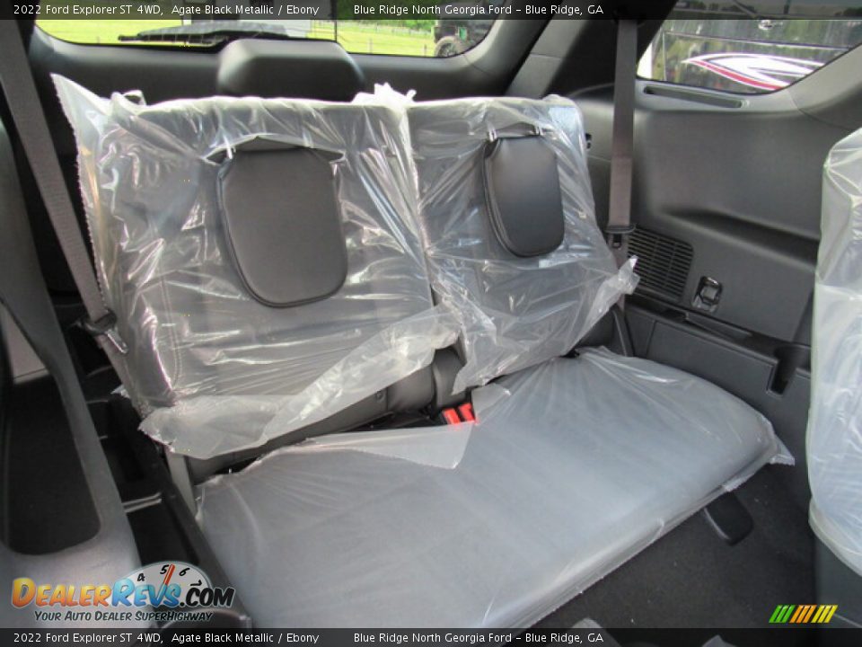 Rear Seat of 2022 Ford Explorer ST 4WD Photo #14