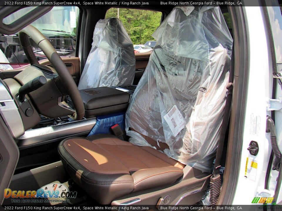 Front Seat of 2022 Ford F150 King Ranch SuperCrew 4x4 Photo #11