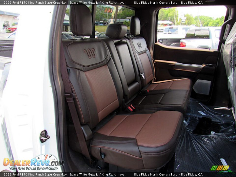 Rear Seat of 2022 Ford F150 King Ranch SuperCrew 4x4 Photo #13
