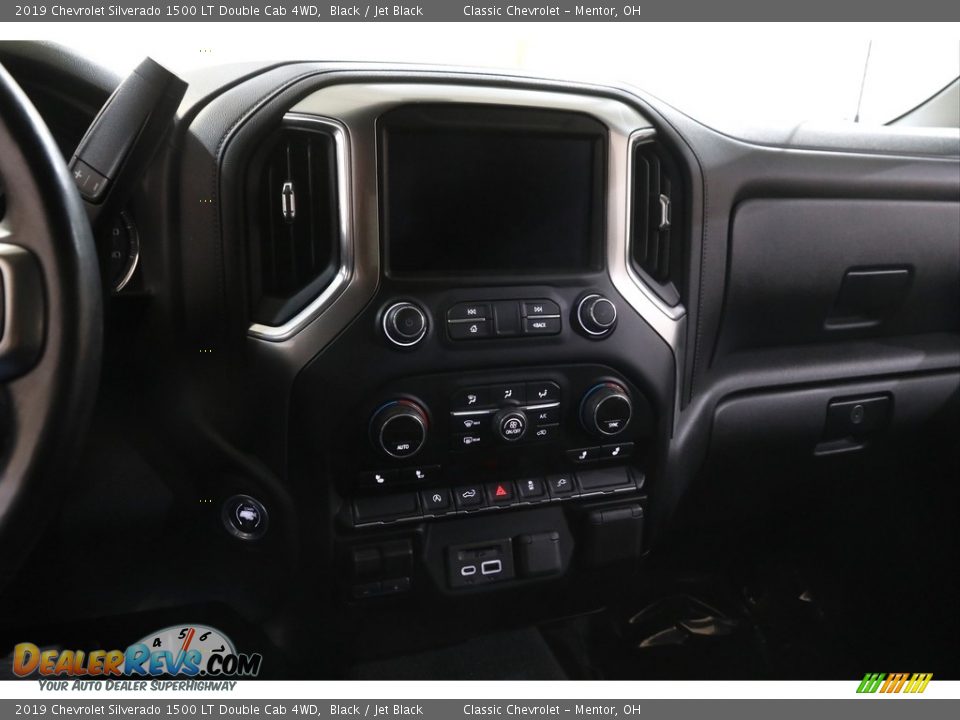 2019 Chevrolet Silverado 1500 LT Double Cab 4WD Black / Jet Black Photo #10