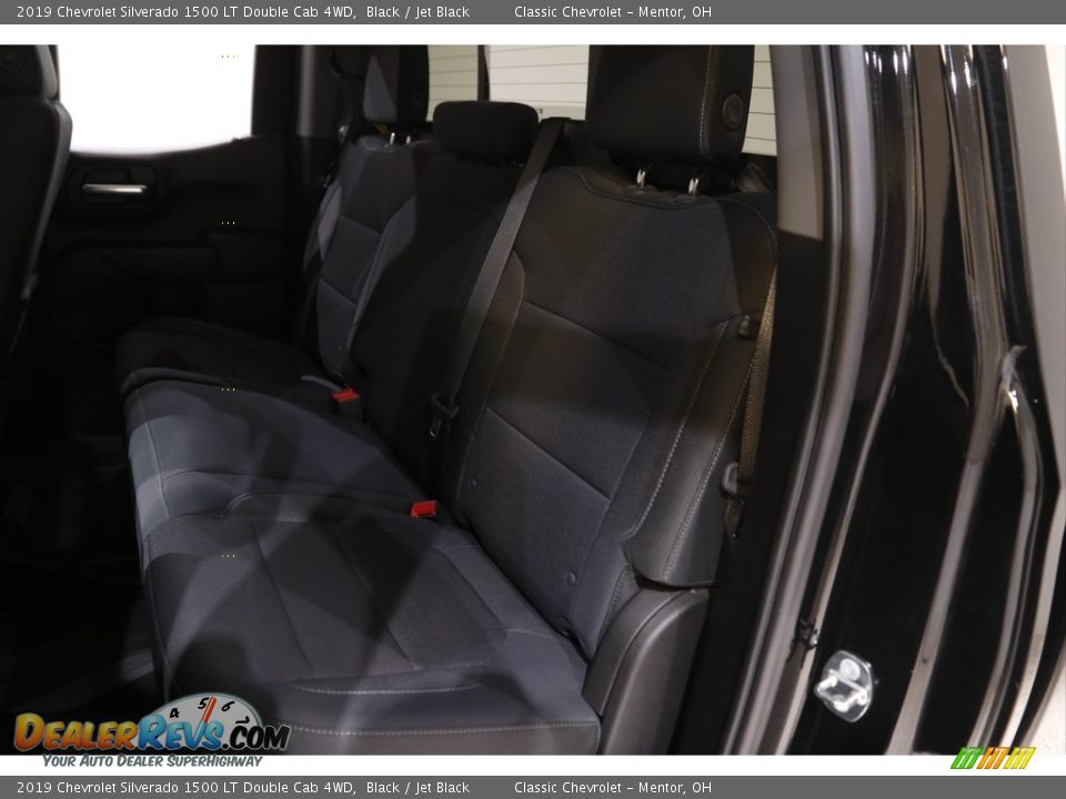 2019 Chevrolet Silverado 1500 LT Double Cab 4WD Black / Jet Black Photo #19