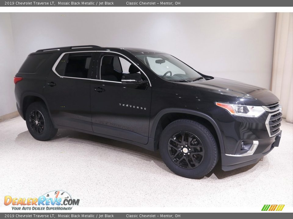 2019 Chevrolet Traverse LT Mosaic Black Metallic / Jet Black Photo #1