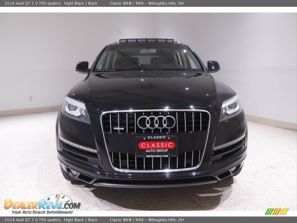 2014 Audi Q7 3.0 TFSI quattro Night Black / Black Photo #2