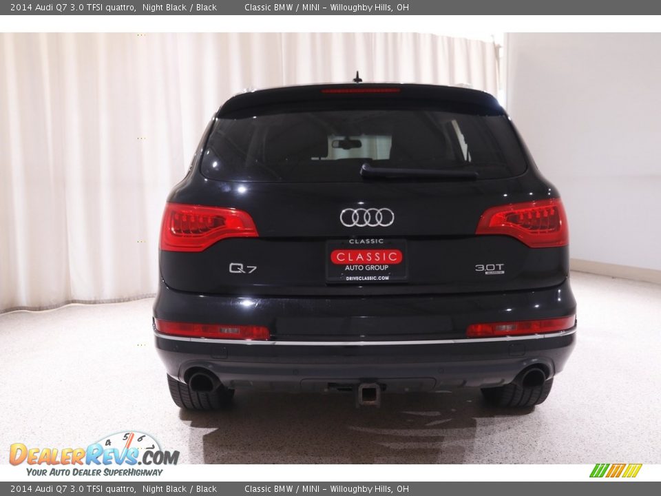 2014 Audi Q7 3.0 TFSI quattro Night Black / Black Photo #20