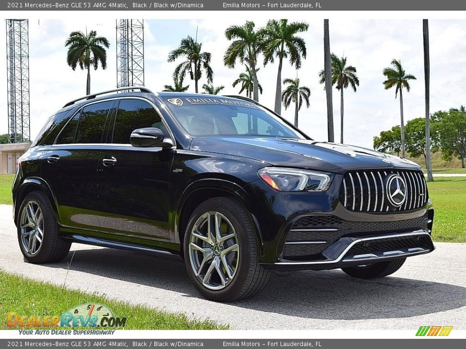 Front 3/4 View of 2021 Mercedes-Benz GLE 53 AMG 4Matic Photo #1