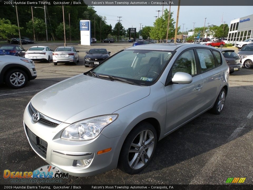 2009 Hyundai Elantra Touring Quicksilver / Black Photo #1