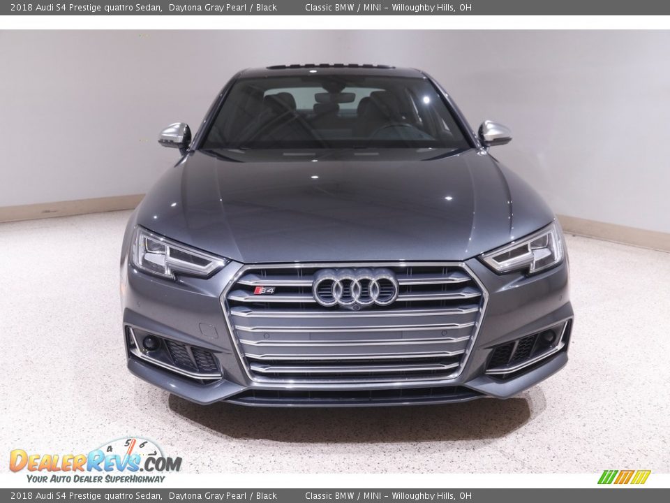 2018 Audi S4 Prestige quattro Sedan Daytona Gray Pearl / Black Photo #2