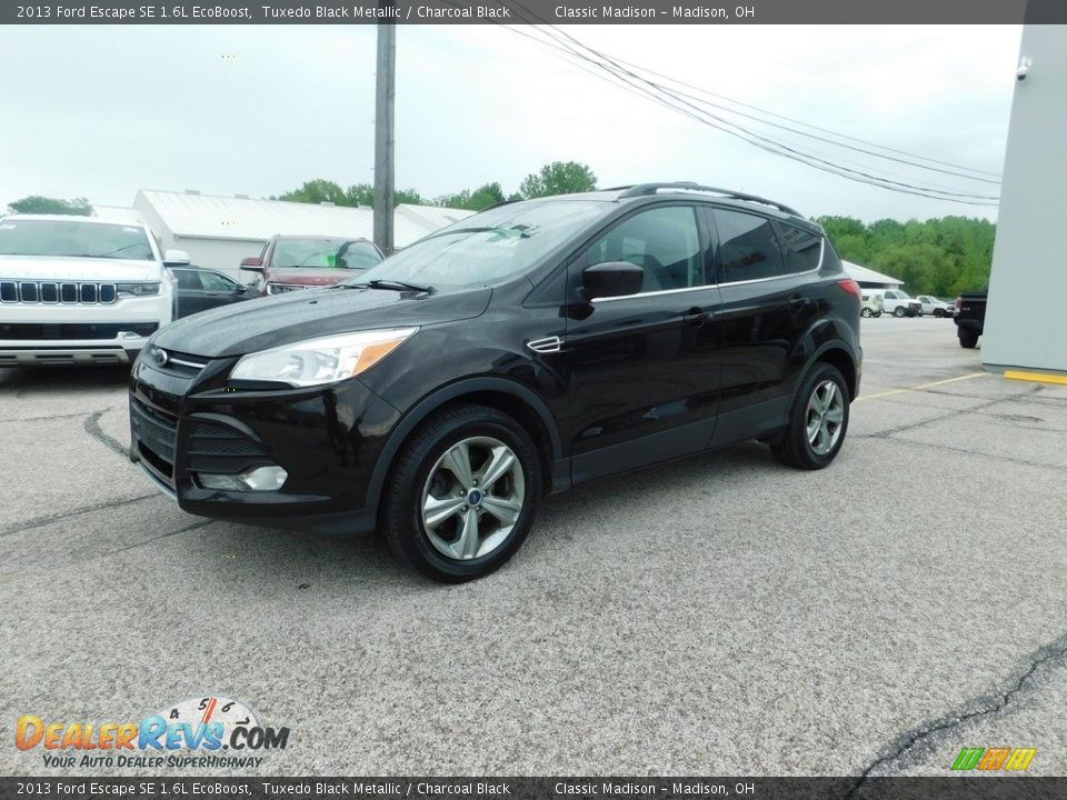 2013 Ford Escape SE 1.6L EcoBoost Tuxedo Black Metallic / Charcoal Black Photo #3