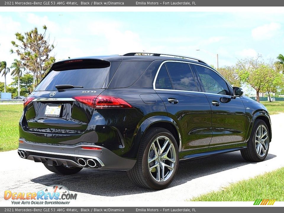 2021 Mercedes-Benz GLE 53 AMG 4Matic Black / Black w/Dinamica Photo #4