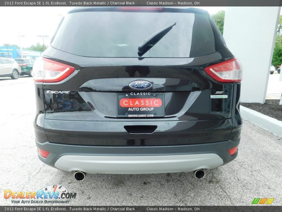 2013 Ford Escape SE 1.6L EcoBoost Tuxedo Black Metallic / Charcoal Black Photo #4