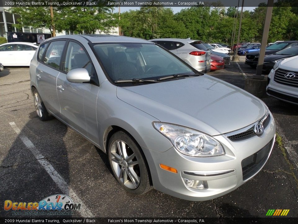 2009 Hyundai Elantra Touring Quicksilver / Black Photo #4