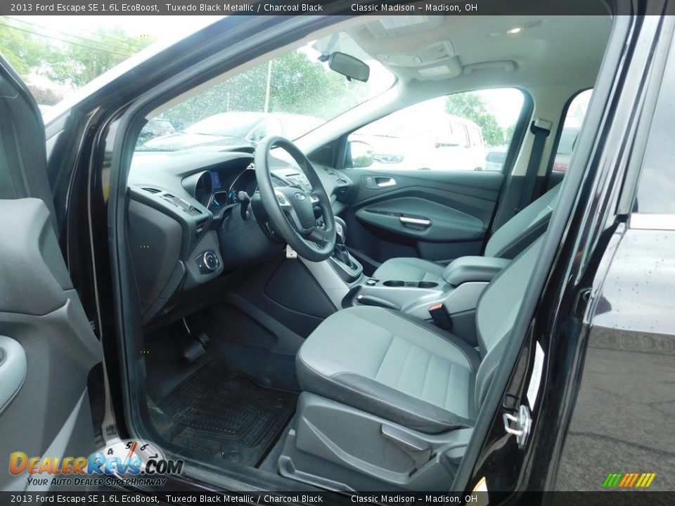2013 Ford Escape SE 1.6L EcoBoost Tuxedo Black Metallic / Charcoal Black Photo #5
