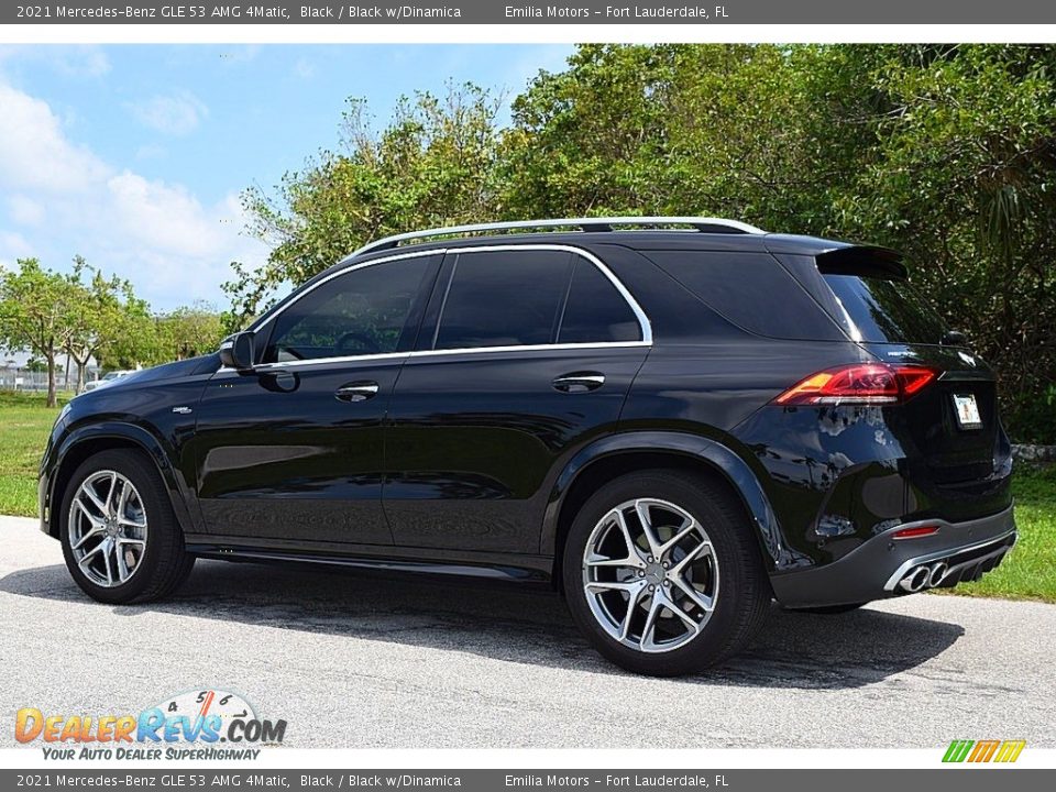 2021 Mercedes-Benz GLE 53 AMG 4Matic Black / Black w/Dinamica Photo #6