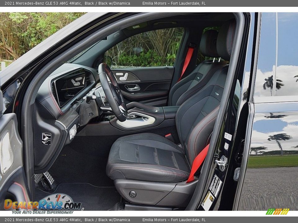 Front Seat of 2021 Mercedes-Benz GLE 53 AMG 4Matic Photo #13