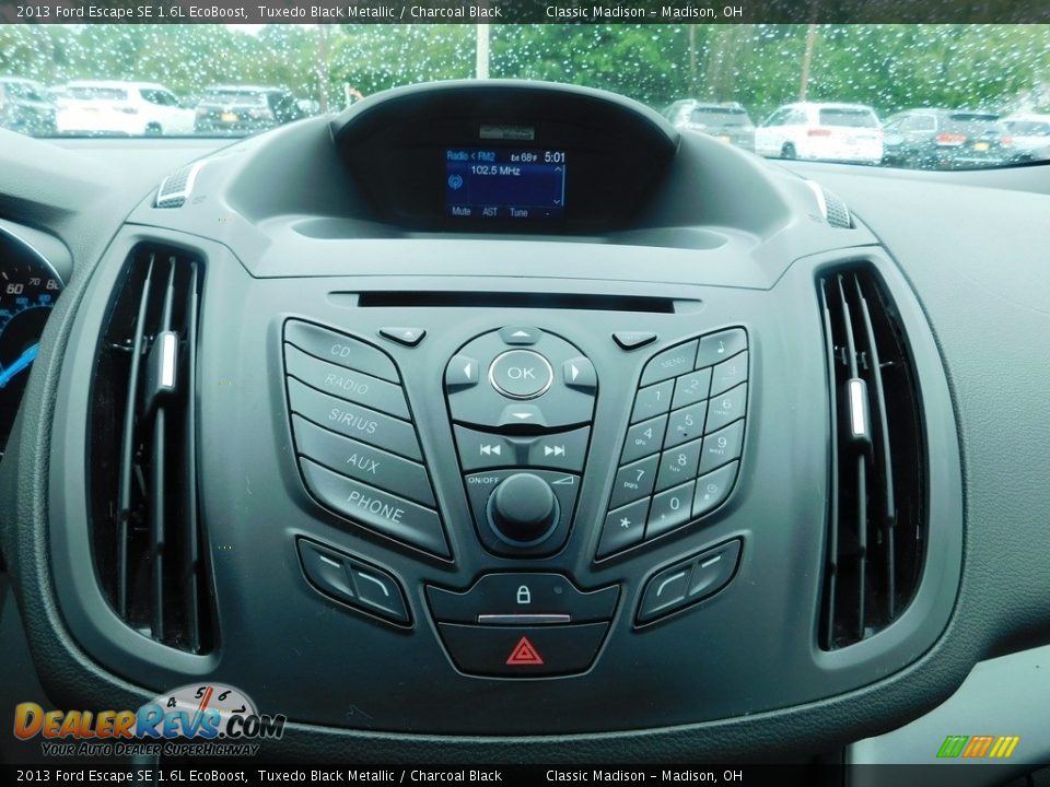 2013 Ford Escape SE 1.6L EcoBoost Tuxedo Black Metallic / Charcoal Black Photo #10
