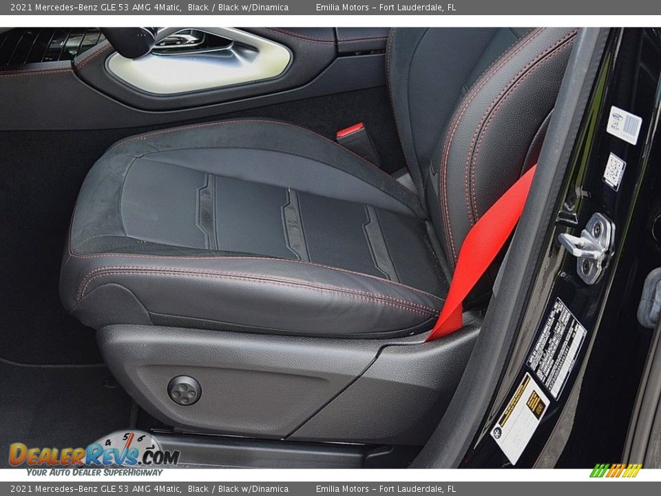 Front Seat of 2021 Mercedes-Benz GLE 53 AMG 4Matic Photo #14