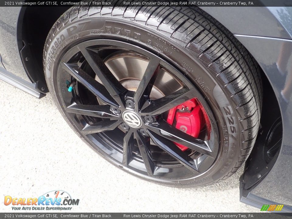 2021 Volkswagen Golf GTI SE Wheel Photo #9