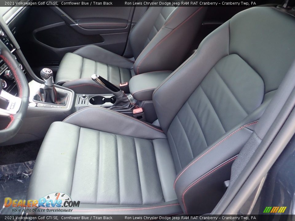 Front Seat of 2021 Volkswagen Golf GTI SE Photo #10
