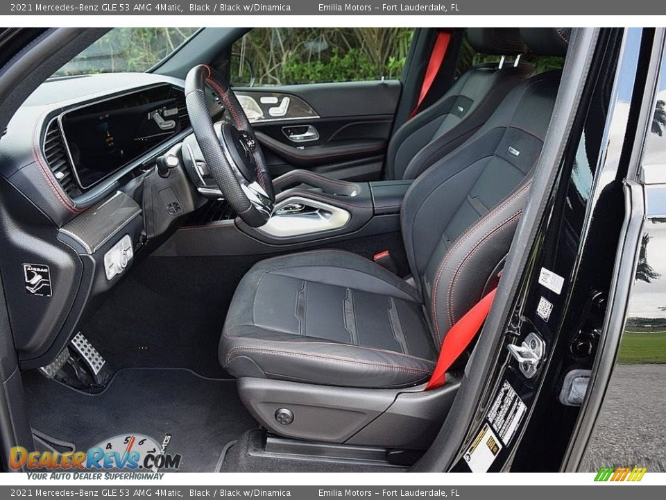 Front Seat of 2021 Mercedes-Benz GLE 53 AMG 4Matic Photo #17