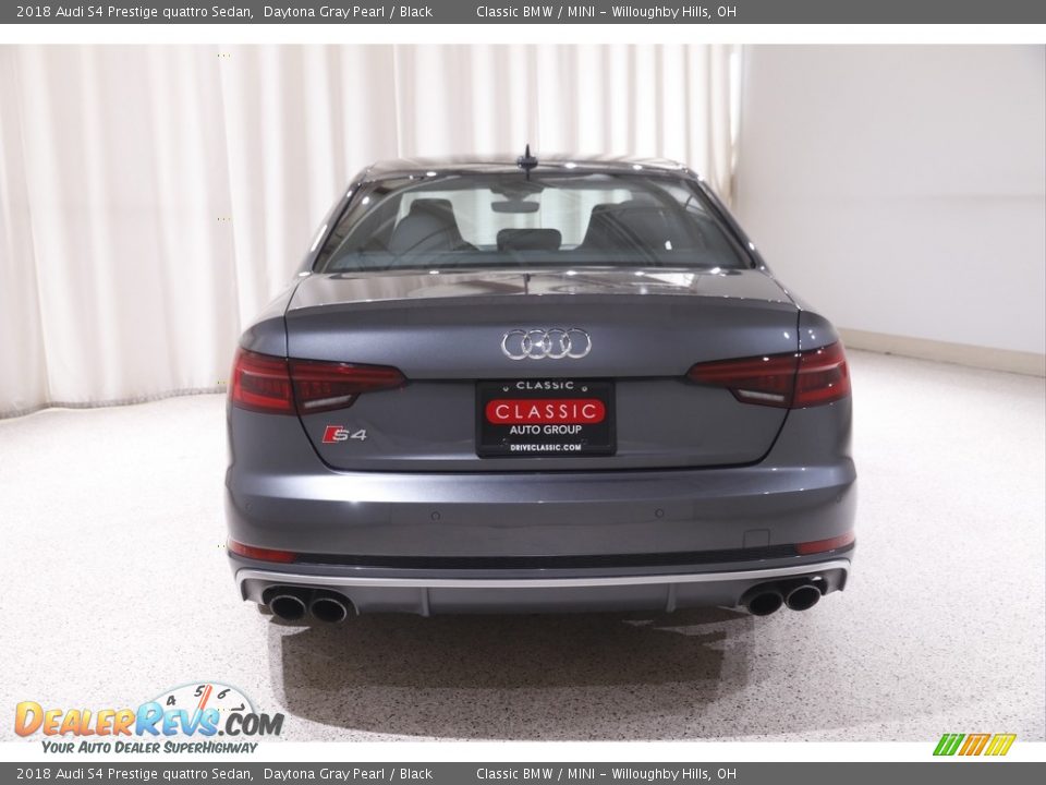 2018 Audi S4 Prestige quattro Sedan Daytona Gray Pearl / Black Photo #20