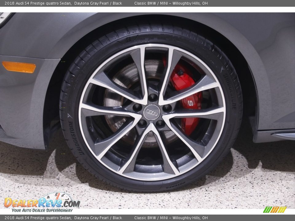 2018 Audi S4 Prestige quattro Sedan Daytona Gray Pearl / Black Photo #22