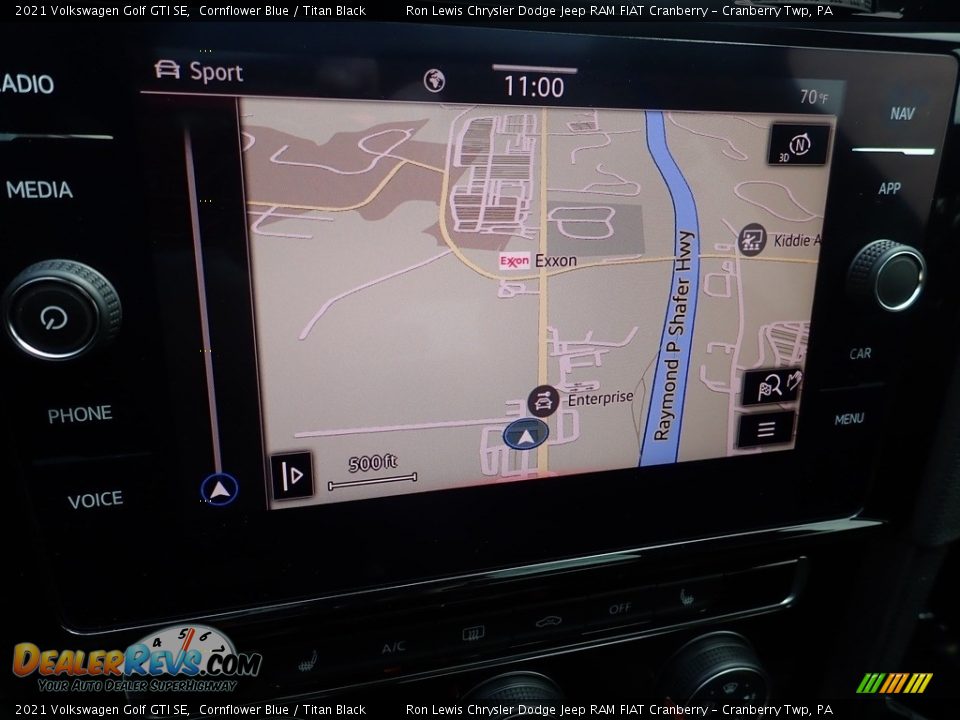 Navigation of 2021 Volkswagen Golf GTI SE Photo #16