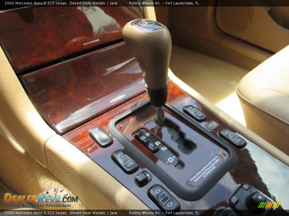 2000 Mercedes-Benz E 320 Sedan Desert Silver Metallic / Java Photo #23
