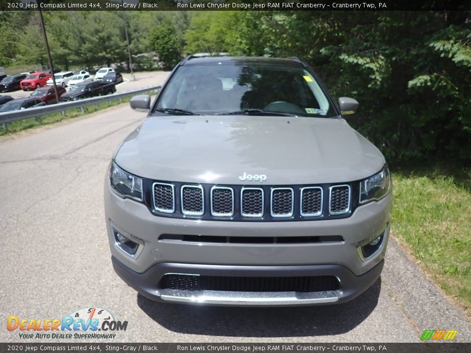 2020 Jeep Compass Limted 4x4 Sting-Gray / Black Photo #2