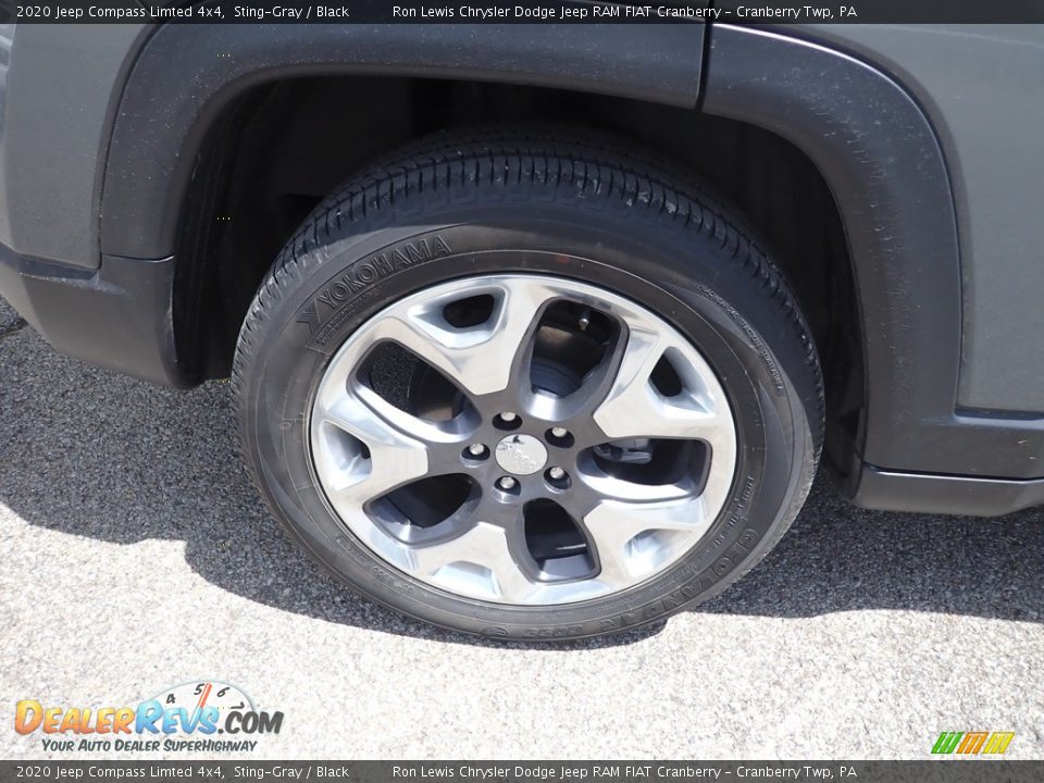 2020 Jeep Compass Limted 4x4 Sting-Gray / Black Photo #5