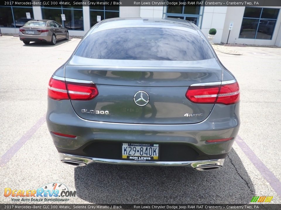 2017 Mercedes-Benz GLC 300 4Matic Selenite Grey Metallic / Black Photo #4