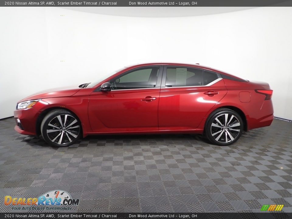 2020 Nissan Altima SR AWD Scarlet Ember Tintcoat / Charcoal Photo #7