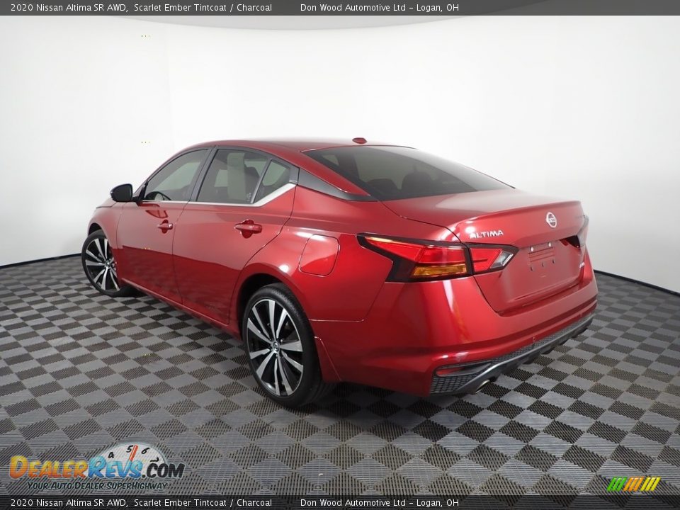 2020 Nissan Altima SR AWD Scarlet Ember Tintcoat / Charcoal Photo #8