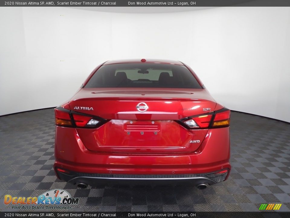 2020 Nissan Altima SR AWD Scarlet Ember Tintcoat / Charcoal Photo #9