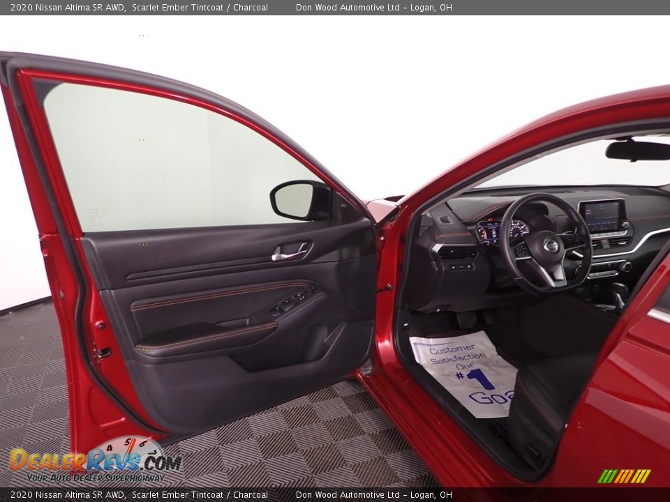 2020 Nissan Altima SR AWD Scarlet Ember Tintcoat / Charcoal Photo #13