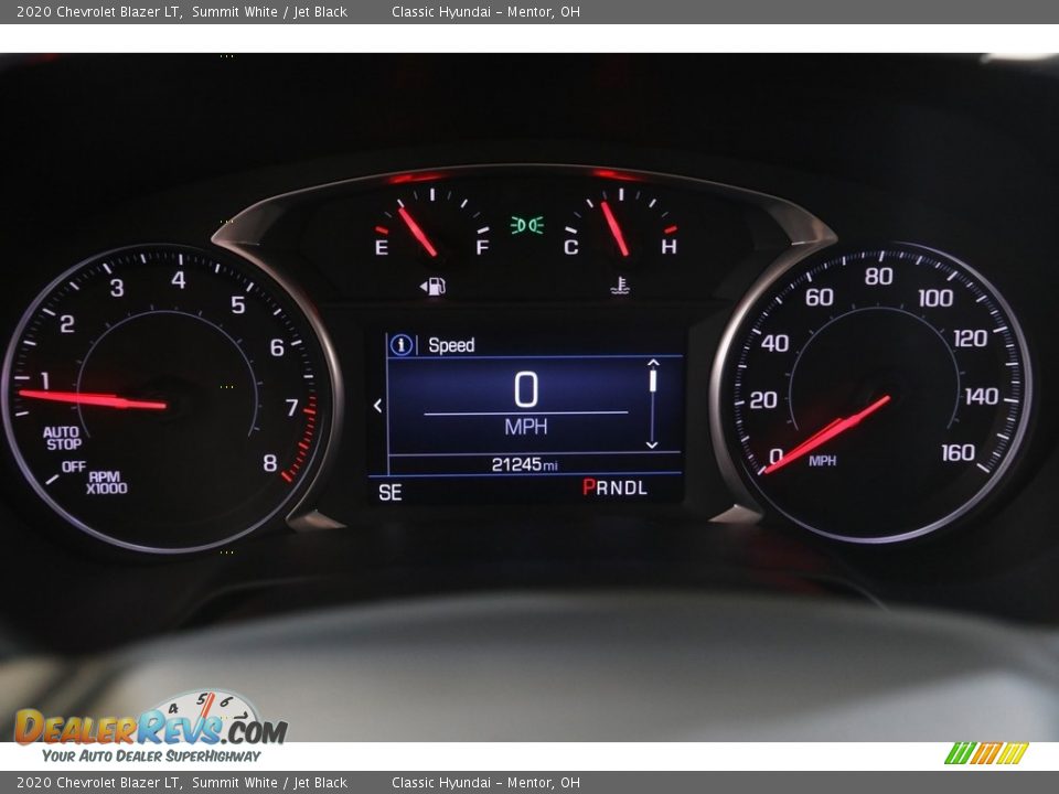 2020 Chevrolet Blazer LT Summit White / Jet Black Photo #8