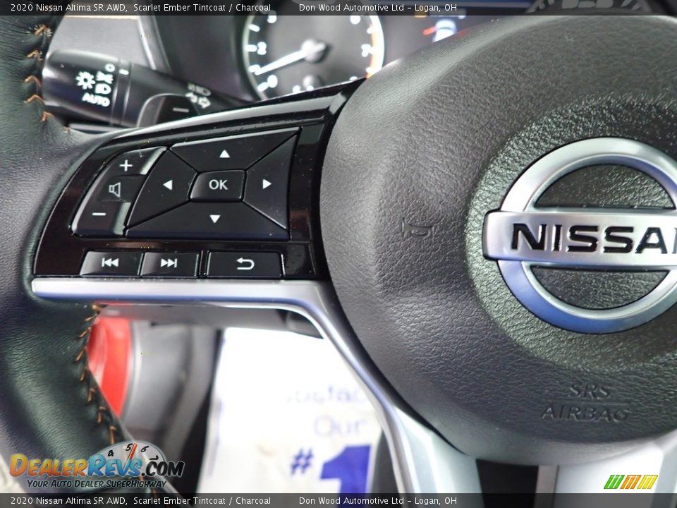 2020 Nissan Altima SR AWD Scarlet Ember Tintcoat / Charcoal Photo #18