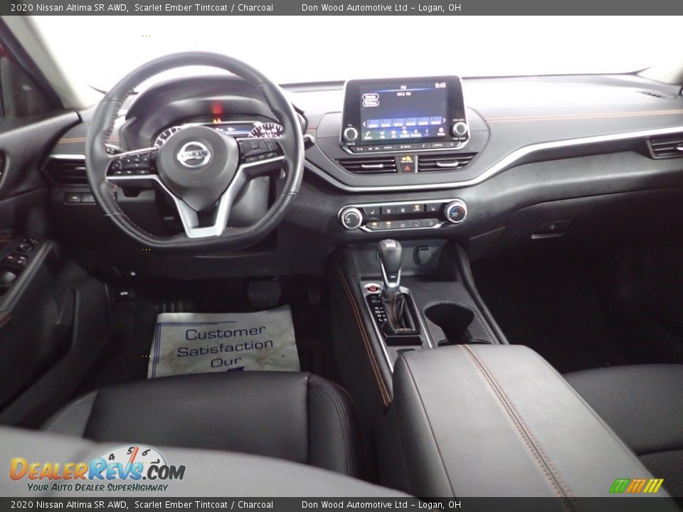 2020 Nissan Altima SR AWD Scarlet Ember Tintcoat / Charcoal Photo #27