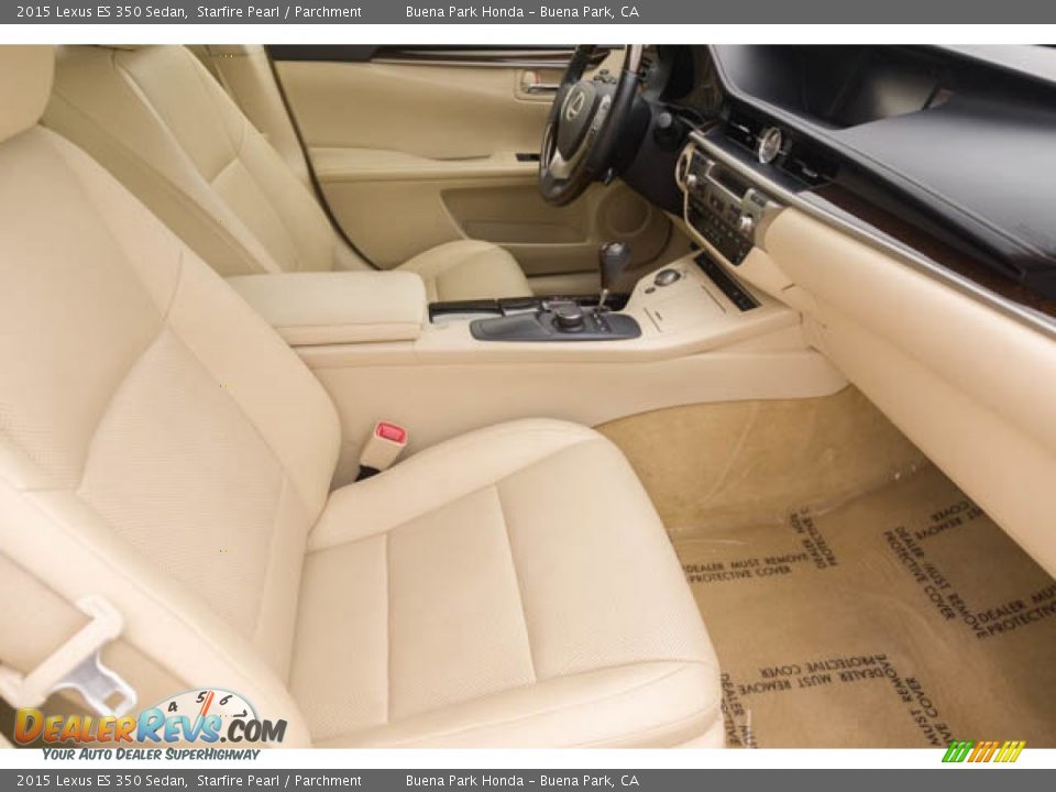 2015 Lexus ES 350 Sedan Starfire Pearl / Parchment Photo #25