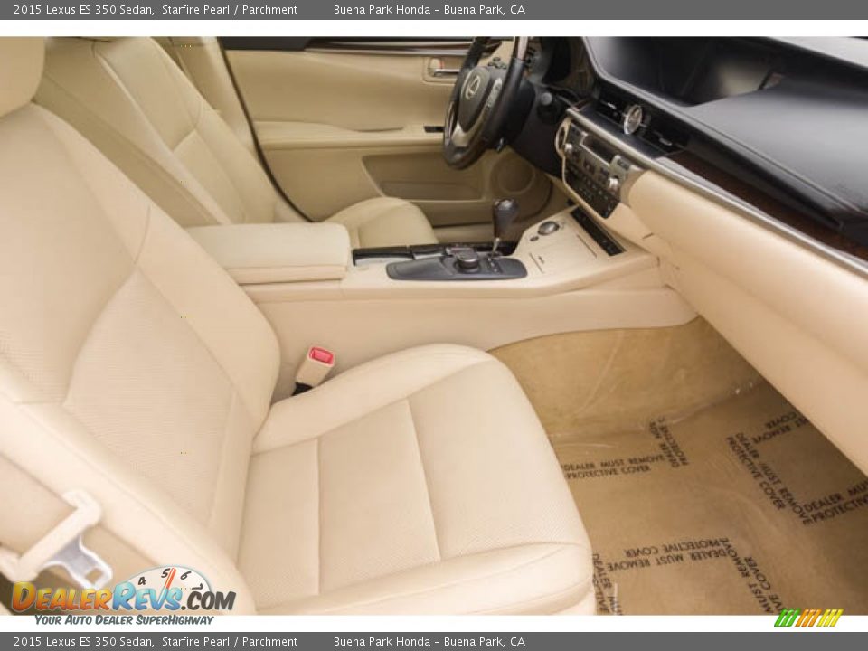 2015 Lexus ES 350 Sedan Starfire Pearl / Parchment Photo #25