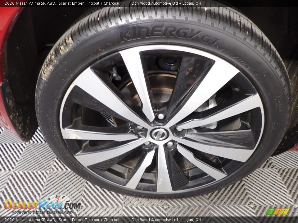 2020 Nissan Altima SR AWD Scarlet Ember Tintcoat / Charcoal Photo #32