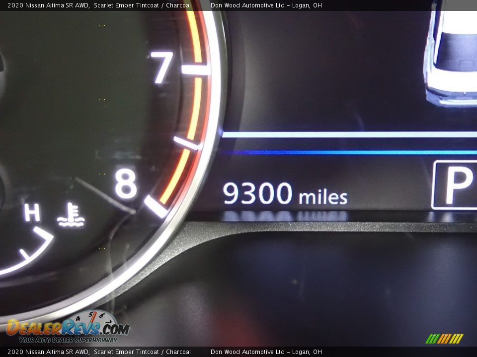 2020 Nissan Altima SR AWD Scarlet Ember Tintcoat / Charcoal Photo #33