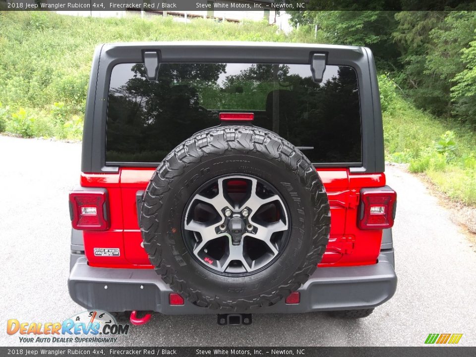 2018 Jeep Wrangler Rubicon 4x4 Firecracker Red / Black Photo #8