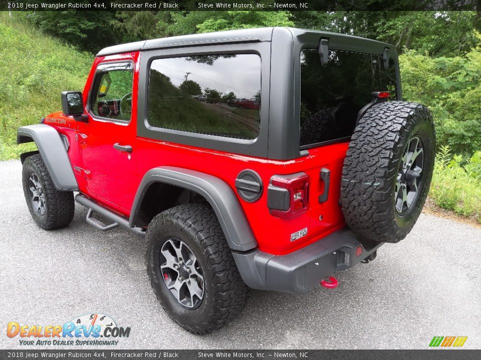 2018 Jeep Wrangler Rubicon 4x4 Firecracker Red / Black Photo #9