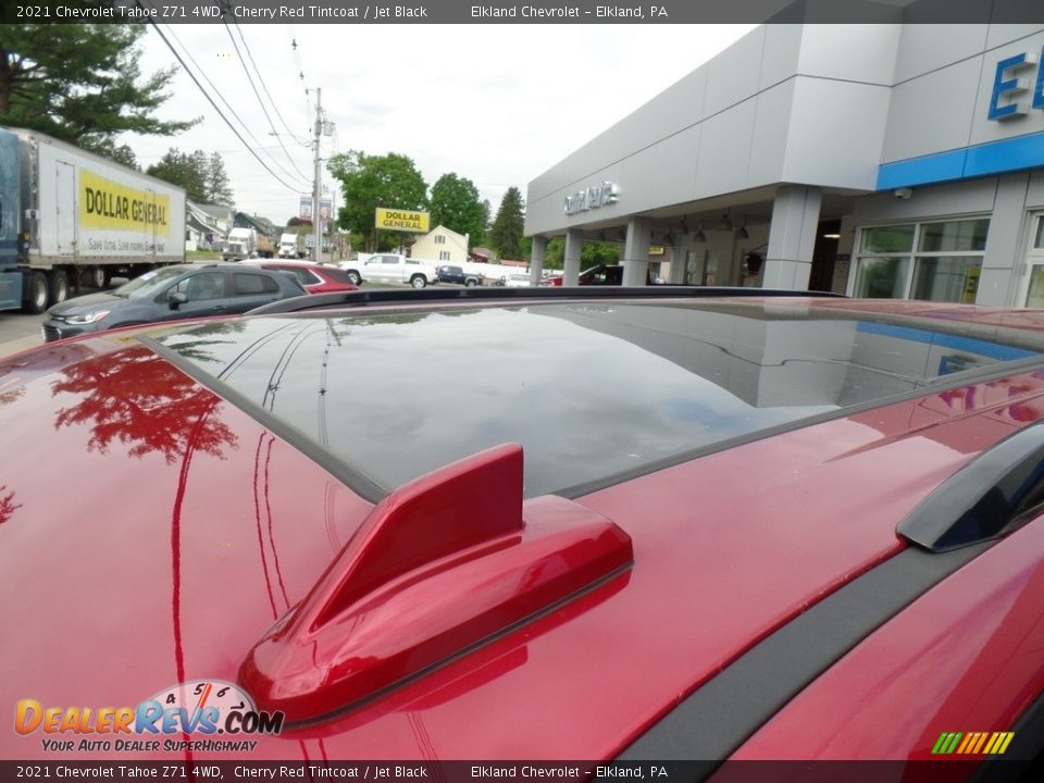 2021 Chevrolet Tahoe Z71 4WD Cherry Red Tintcoat / Jet Black Photo #13