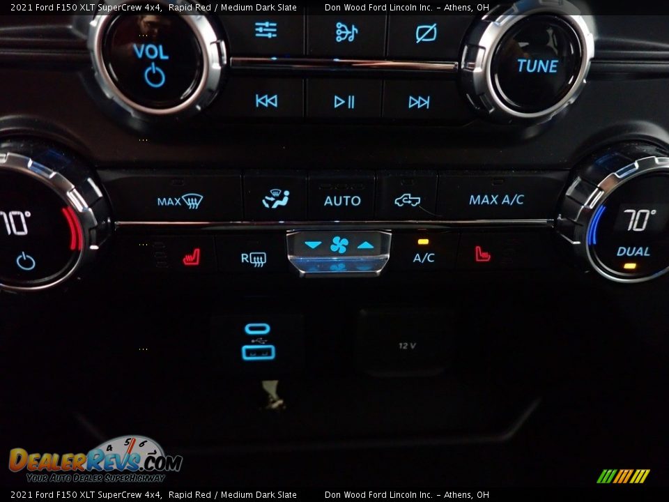 2021 Ford F150 XLT SuperCrew 4x4 Rapid Red / Medium Dark Slate Photo #2