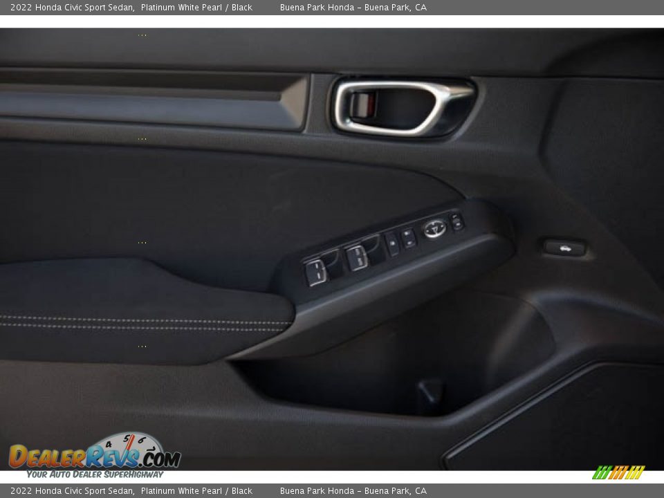 2022 Honda Civic Sport Sedan Platinum White Pearl / Black Photo #32