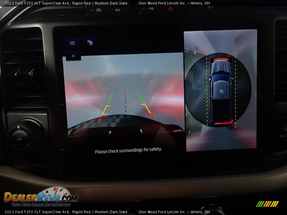 2021 Ford F150 XLT SuperCrew 4x4 Rapid Red / Medium Dark Slate Photo #4