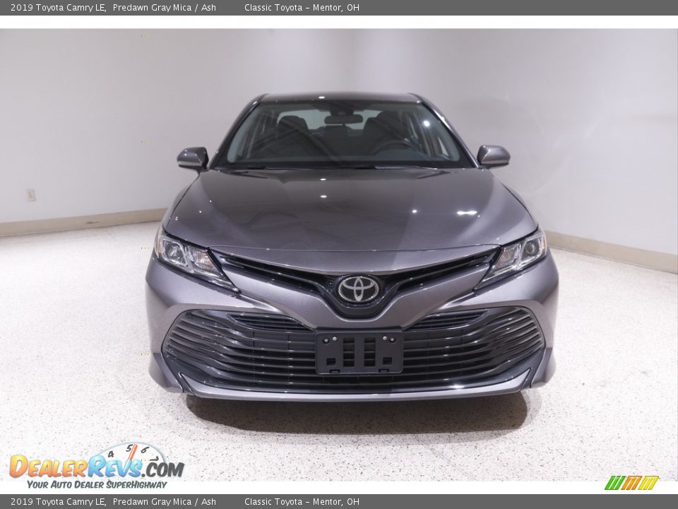 2019 Toyota Camry LE Predawn Gray Mica / Ash Photo #2