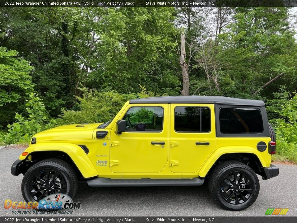 High Velocity 2022 Jeep Wrangler Unlimited Sahara 4XE Hybrid Photo #1